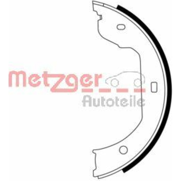 Bremsbackensatz, Feststellbremse MG 960 Bremsbackensatz, Feststellbremse MG 960