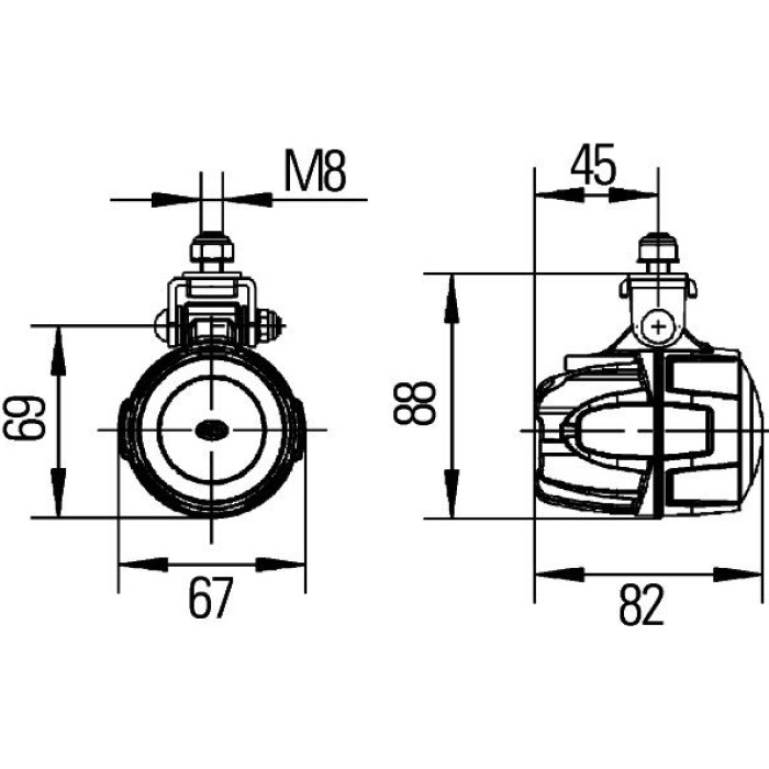 Hella 1G0 995 050-011 Arbeitsscheinwerfer Hella 1G0 995 050-011 Arbeitsscheinwerfer