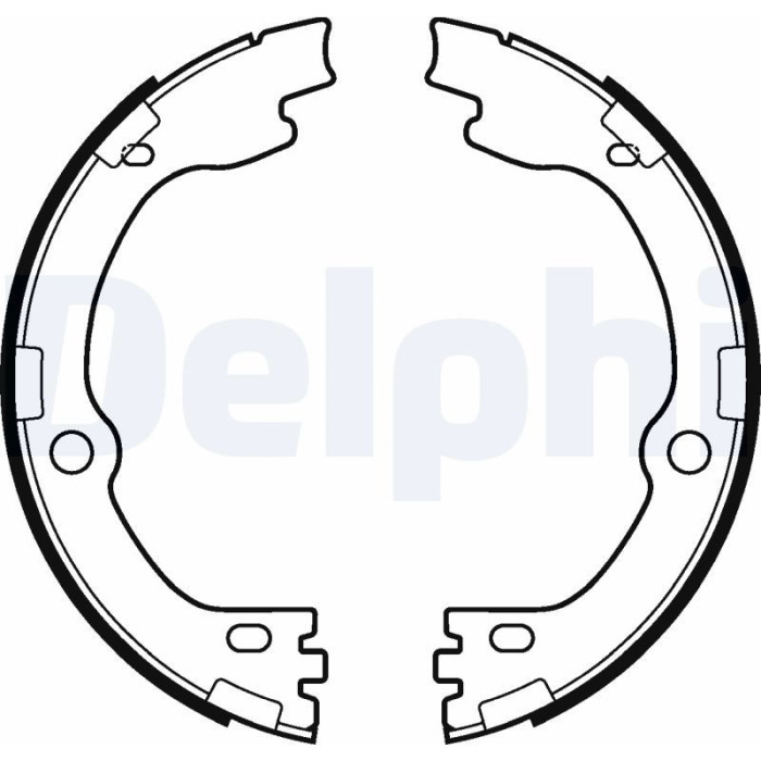 Delphi LS2119 Bremsbackensatz, Feststellbremse