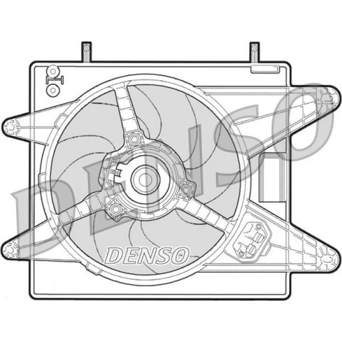 Denso DER09008 Lüfter, Motorkühlung Denso DER09008 Lüfter, Motorkühlung
