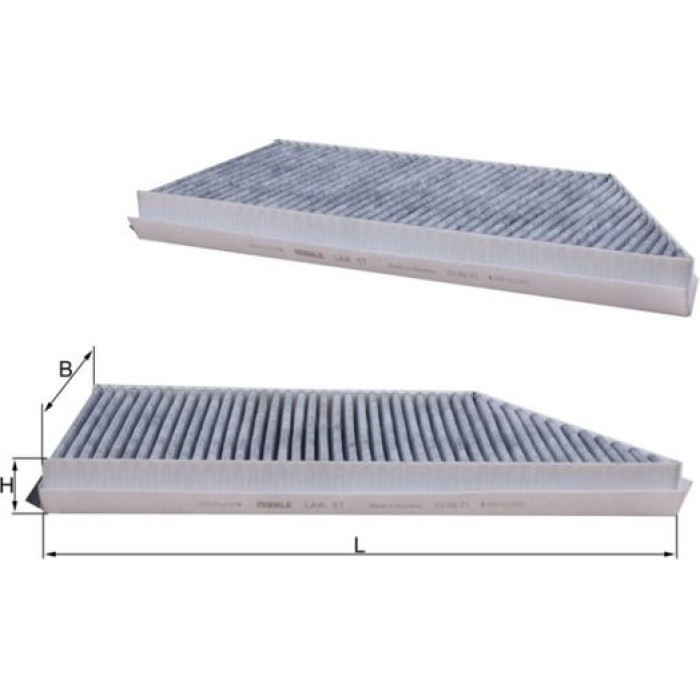 Knecht LAK 57 Filter, Innenraumluft Knecht LAK 57 Filter, Innenraumluft