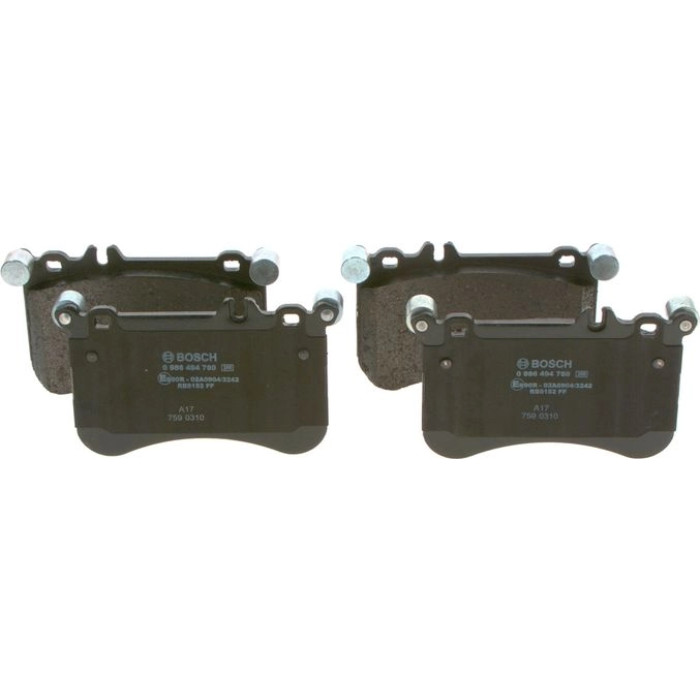 BOSCH 0 986 494 780 Bremsbelagsatz, Scheibenbremse BOSCH 0 986 494 780 Bremsbelagsatz, Scheibenbremse