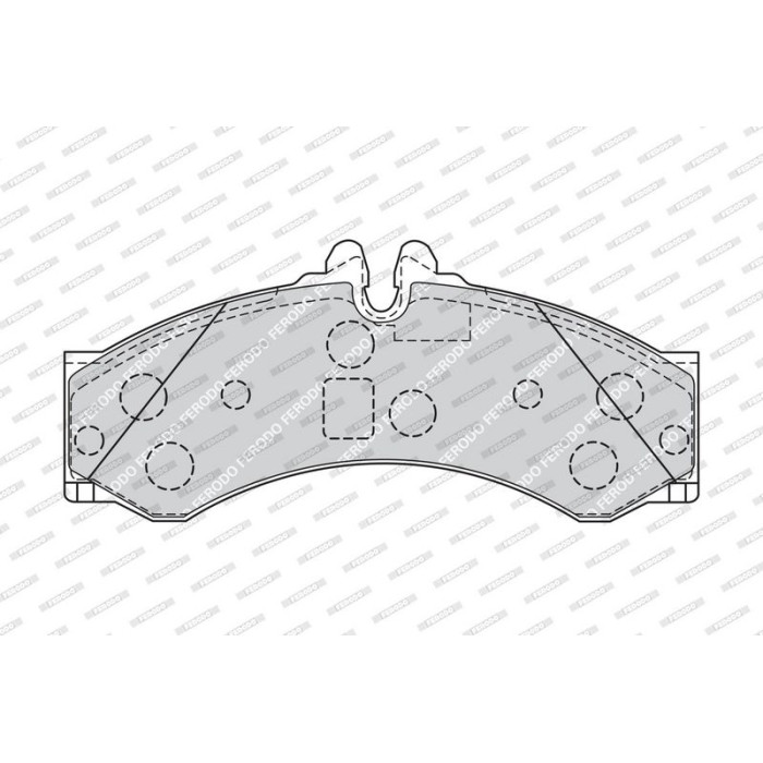 Ferodo FVR1879 Bremsbelagsatz, Scheibenbremse PREMIER ECO FRICTION Ferodo FVR1879 Bremsbelagsatz, Scheibenbremse PREMIER ECO FRICTION