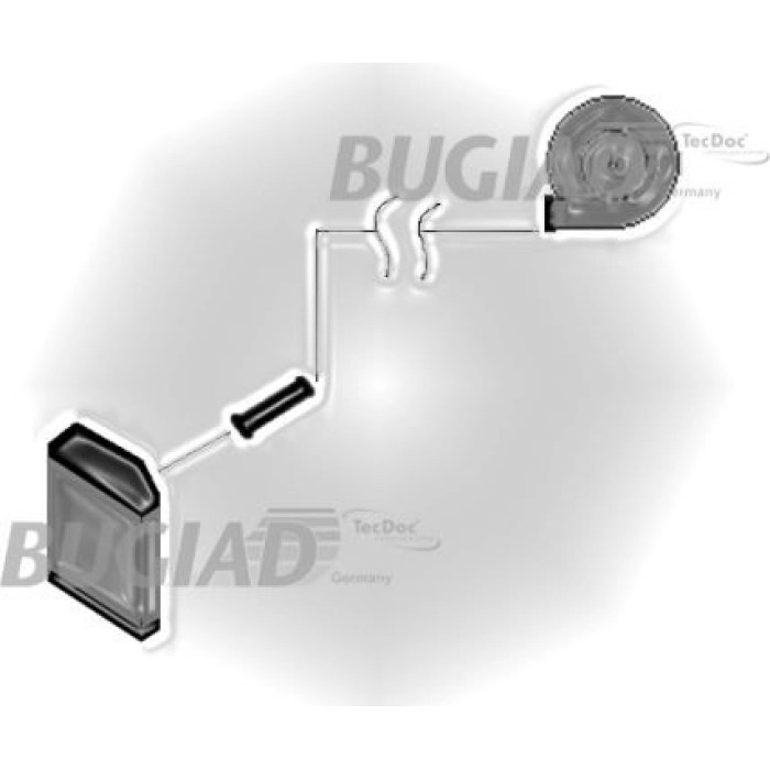 Bugiad 88722 Ladeluftschlauch Bugiad 88722 Ladeluftschlauch