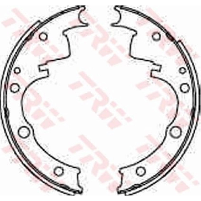 TRW GS6209 Bremsbackensatz TRW GS6209 Bremsbackensatz