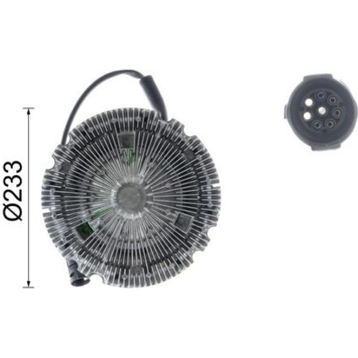 Mahle CFC 19 000P Kupplung, Kühlerlüfter BEHR Premium Line Mahle CFC 19 000P Kupplung, Kühlerlüfter BEHR Premium Line