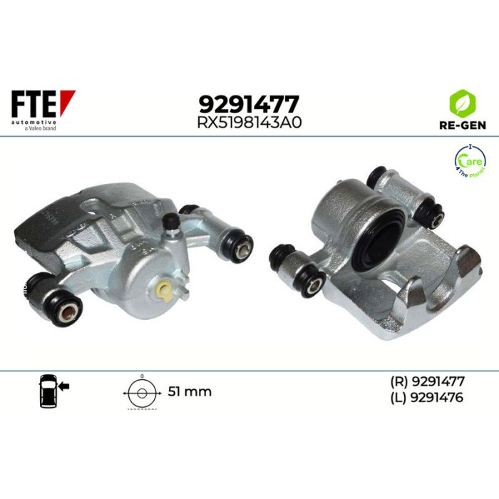 FTE 9291477 Bremssattel