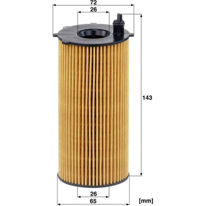 Mann-Filter HU 820/2 X Ölfilter Mann-Filter HU 820/2 X Ölfilter