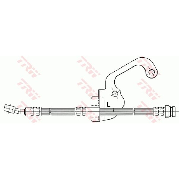 TRW PHD506 Bremsschlauch