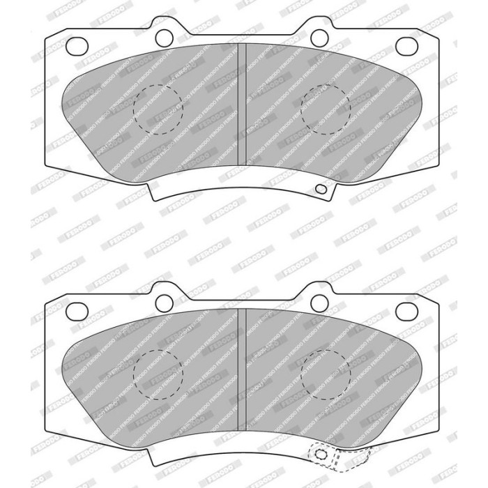 Ferodo FDB4715 Bremsbelagsatz, Scheibenbremse PREMIER ECO FRICTION Ferodo FDB4715 Bremsbelagsatz, Scheibenbremse PREMIER ECO FRICTION