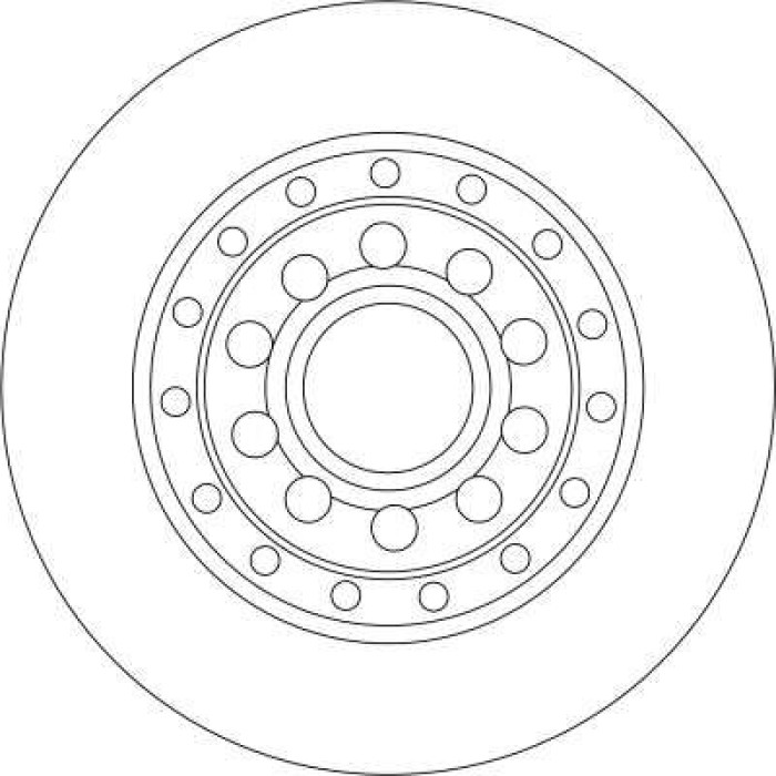 TRW DF4269 Bremsscheibe TRW DF4269 Bremsscheibe