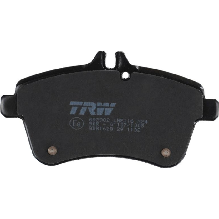 TRW GDB1628 Bremsbelagsatz, Scheibenbremse COTEC TRW GDB1628 Bremsbelagsatz, Scheibenbremse COTEC