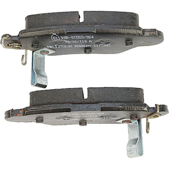 Metzger 1170042 Bremsbelagsatz, Scheibenbremse