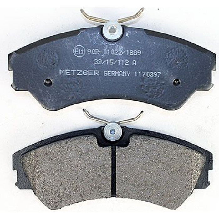 Metzger 1170397 Bremsbelagsatz, Scheibenbremse Metzger 1170397 Bremsbelagsatz, Scheibenbremse