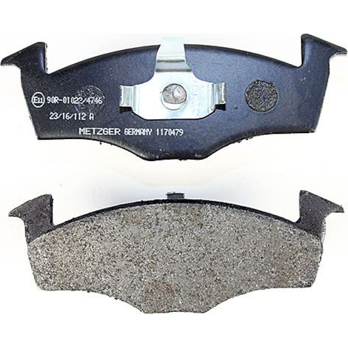 Metzger 1170479 Bremsbelagsatz, Scheibenbremse