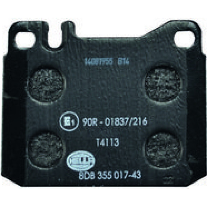 Bremsbelagsatz, Scheibenbremse 8DB 355 017-431 Bremsbelagsatz, Scheibenbremse 8DB 355 017-431