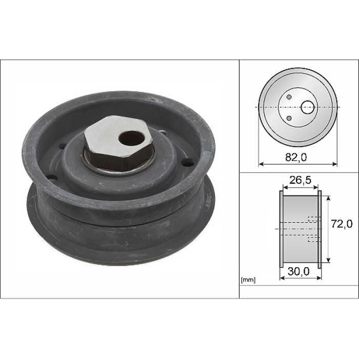 INA 531 0304 10 Spannrolle, Zahnriemen INA 531 0304 10 Spannrolle, Zahnriemen