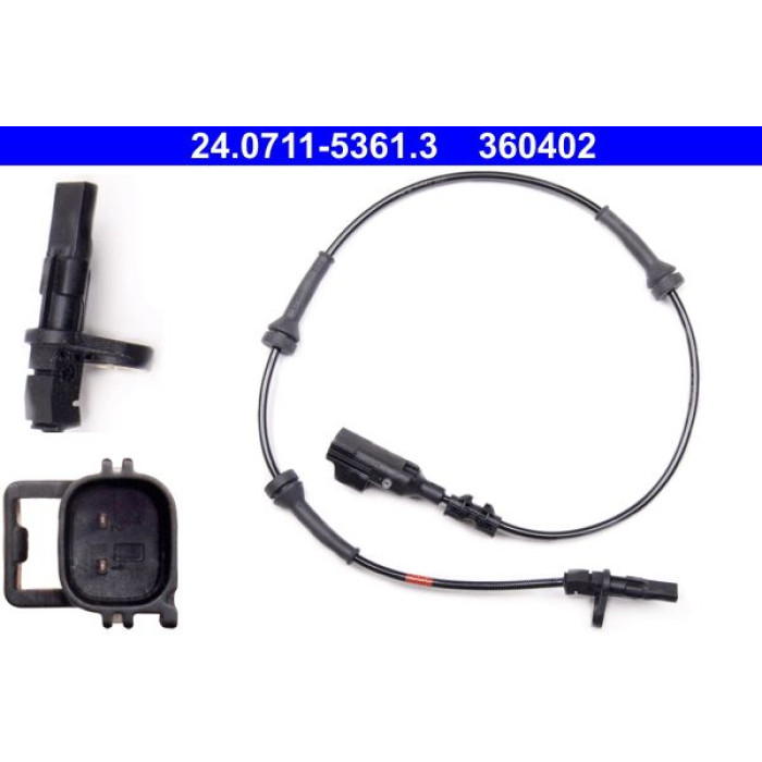 Sensor, Raddrehzahl 24.0711-5361.3