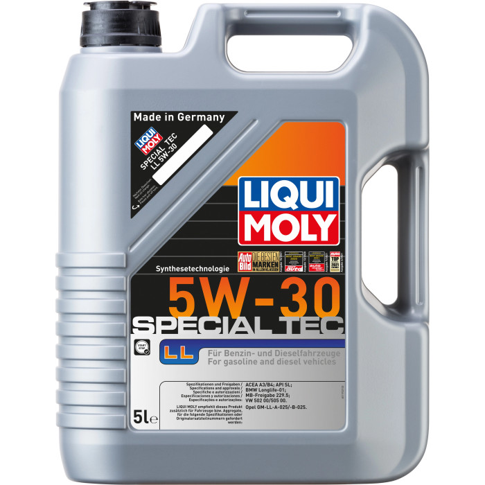 LIQUI MOLY 1193 Special Tec LL 5W-30 Motoröl, 5L LIQUI MOLY 1193 Special Tec LL 5W-30 Motoröl, 5L