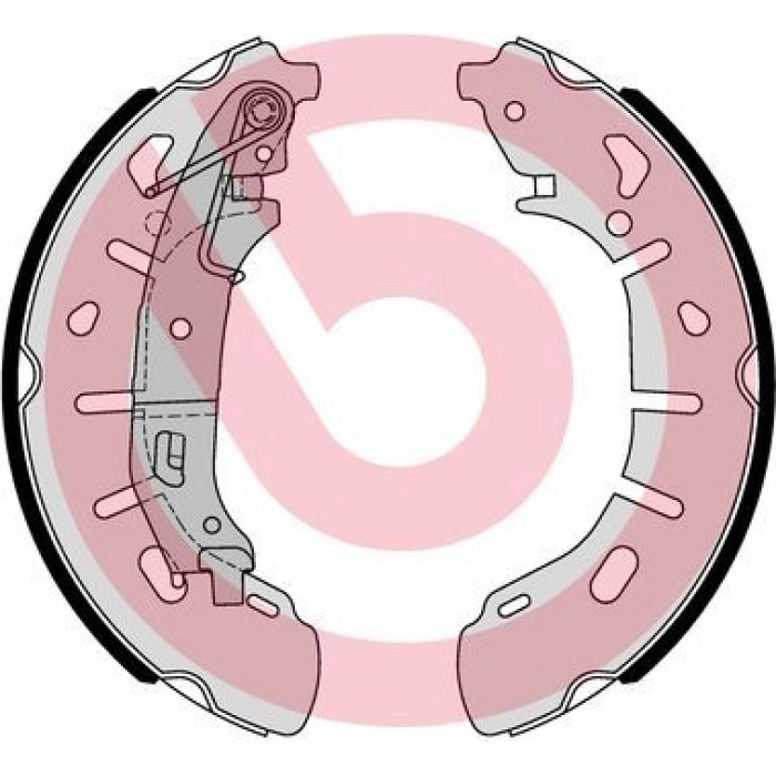 Brembo S 59 531 Bremsbackensatz ESSENTIAL LINE Brembo S 59 531 Bremsbackensatz ESSENTIAL LINE