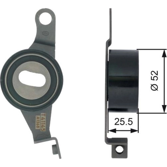 Gates T41145 Spannrolle, Zahnriemen PowerGrip™ Gates T41145 Spannrolle, Zahnriemen PowerGrip™
