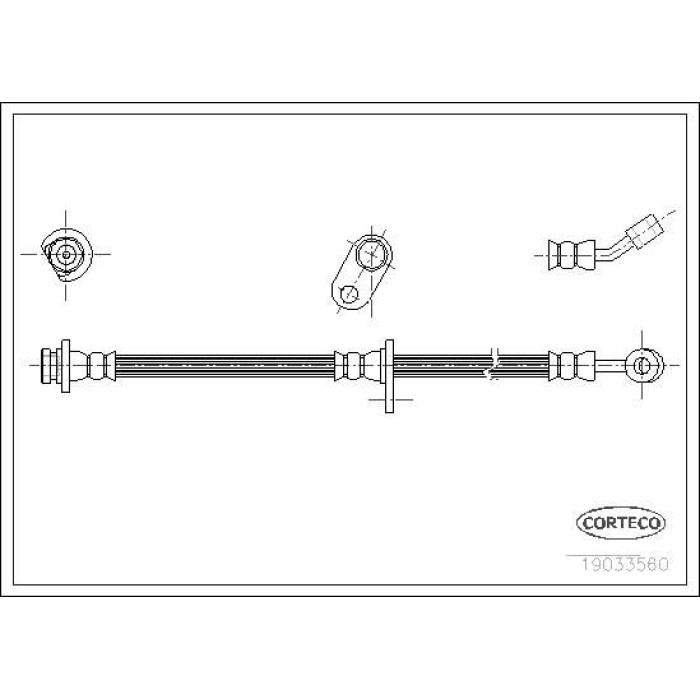 Corteco 19033560 Bremsschlauch