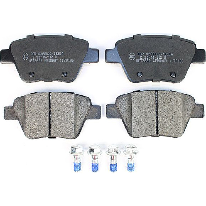 Metzger 1170106 Bremsbelagsatz, Scheibenbremse Metzger 1170106 Bremsbelagsatz, Scheibenbremse