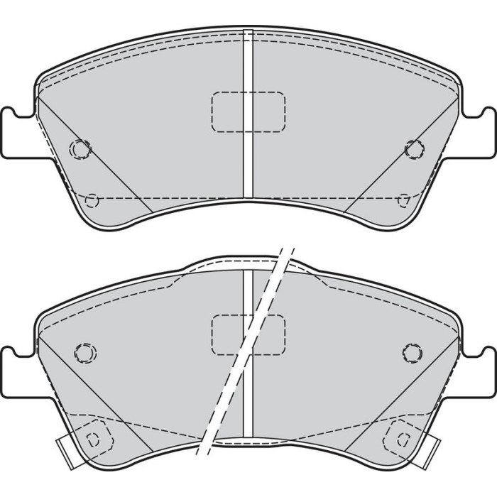 Valeo 302125 Bremsbelagsatz, Scheibenbremse ESSENTIAL