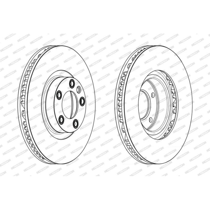 Ferodo DDF2019LC-1 Bremsscheibe PREMIER Ferodo DDF2019LC-1 Bremsscheibe PREMIER