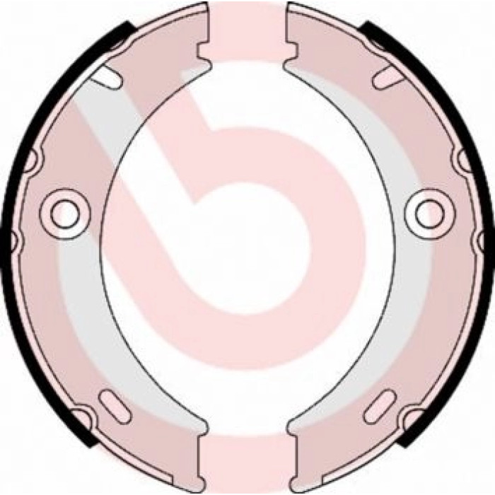 Brembo S 50 513 Bremsbackensatz, Feststellbremse ESSENTIAL LINE Brembo S 50 513 Bremsbackensatz, Feststellbremse ESSENTIAL LINE