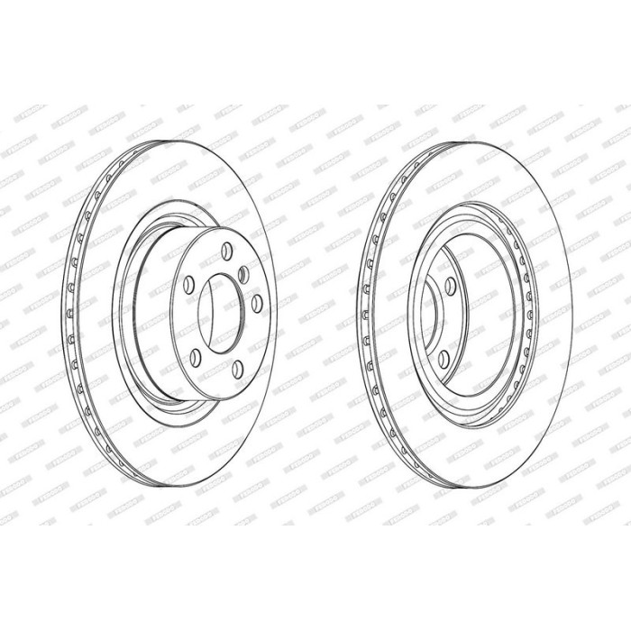 Ferodo DDF2038C Bremsscheibe PREMIER
