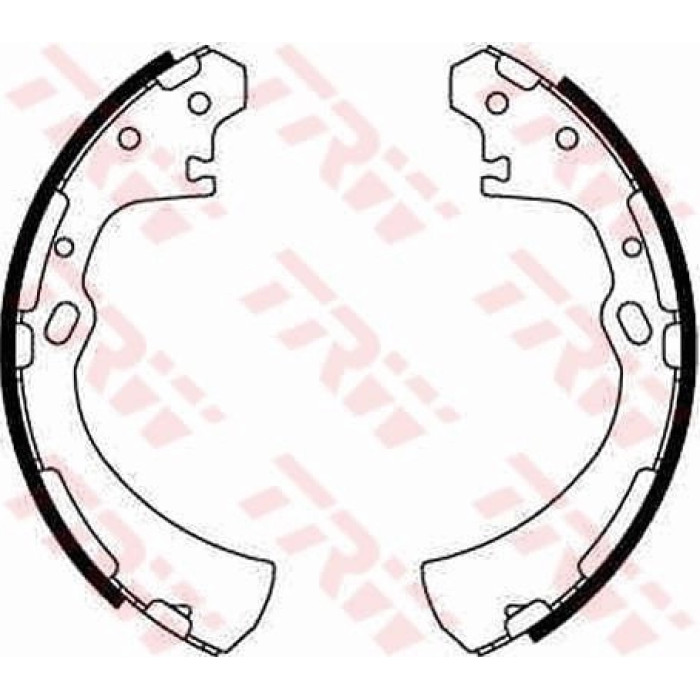 TRW GS8512 Bremsbackensatz TRW GS8512 Bremsbackensatz