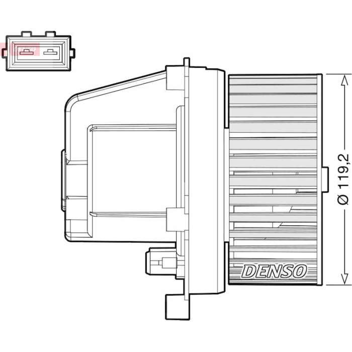 Denso DEA33003 Innenraumgebläse Denso DEA33003 Innenraumgebläse