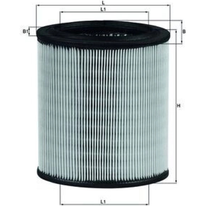 Knecht LX 715 Luftfilter Knecht LX 715 Luftfilter