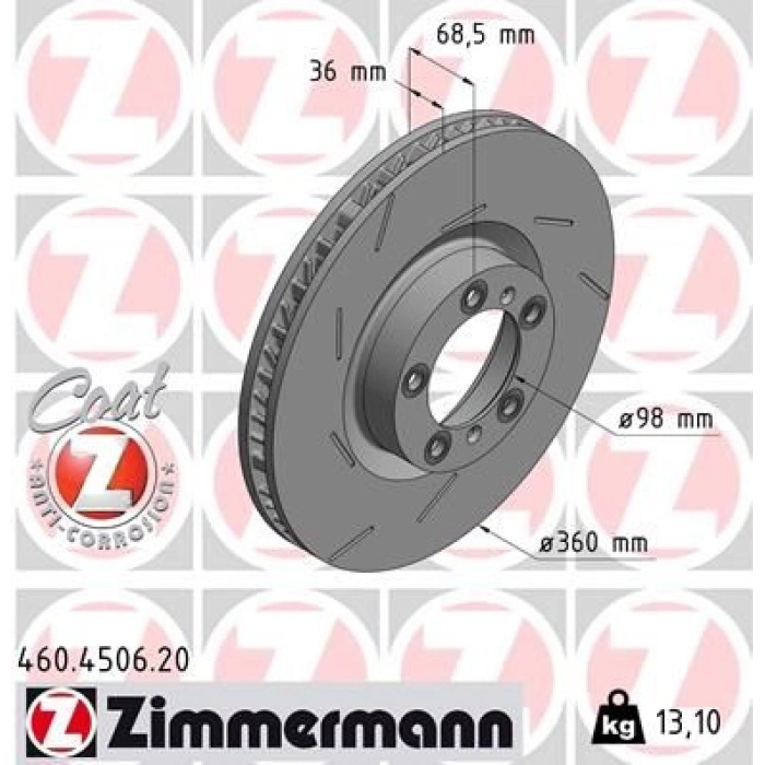 Bremsscheibe 460.4507.20 Bremsscheibe 460.4507.20