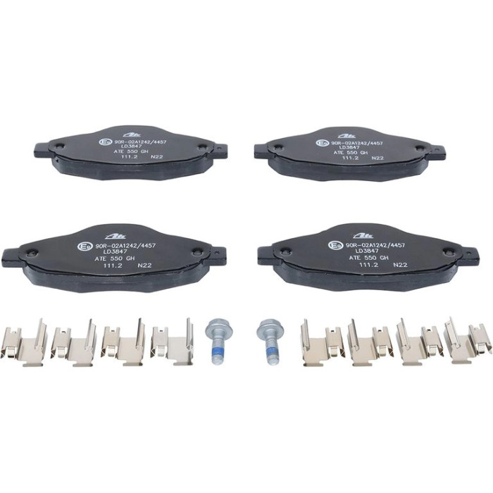 ATE 13.0470-3847.2 Bremsbelagsatz, Scheibenbremse Ceramic ATE 13.0470-3847.2 Bremsbelagsatz, Scheibenbremse Ceramic
