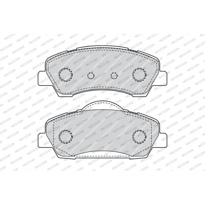 Ferodo FDB4491 Bremsbelagsatz, Scheibenbremse PREMIER ECO FRICTION Ferodo FDB4491 Bremsbelagsatz, Scheibenbremse PREMIER ECO FRICTION