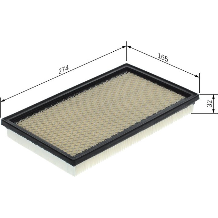 BOSCH 1 987 429 181 Luftfilter BOSCH 1 987 429 181 Luftfilter