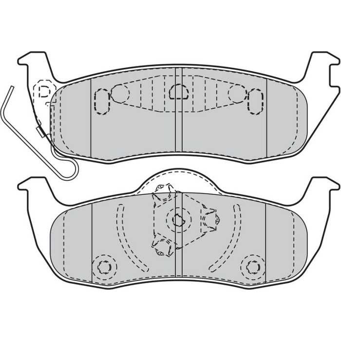 Valeo 598920 Bremsbelagsatz, Scheibenbremse