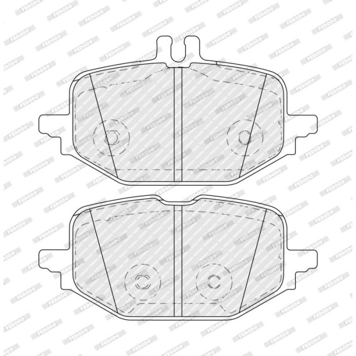 Ferodo FDB5492 Bremsbelagsatz, Scheibenbremse PREMIER ECO FRICTION Ferodo FDB5492 Bremsbelagsatz, Scheibenbremse PREMIER ECO FRICTION