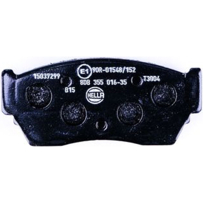 Hella 8DB 355 016-351 Bremsbelagsatz, Scheibenbremse Hella 8DB 355 016-351 Bremsbelagsatz, Scheibenbremse