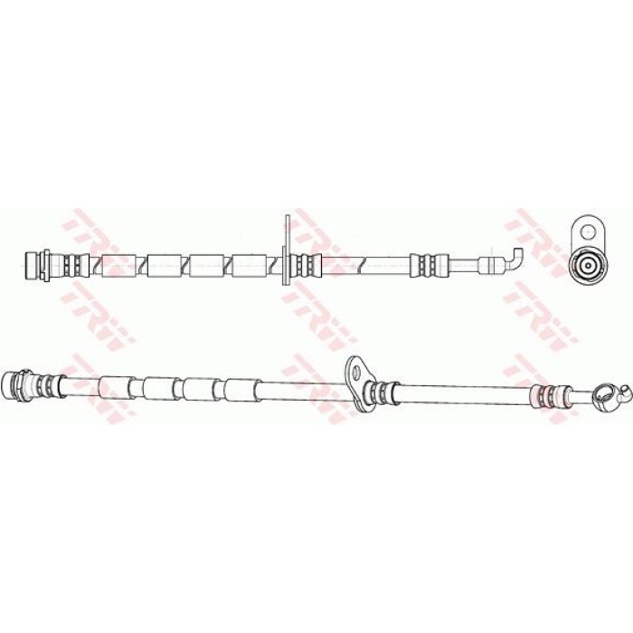 TRW PHD1144 Bremsschlauch