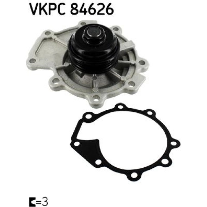 SKF VKPC 84626 Wasserpumpe