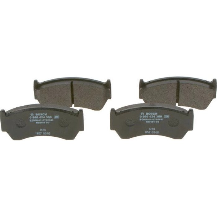 BOSCH 0 986 424 369 Bremsbelagsatz, Scheibenbremse BOSCH 0 986 424 369 Bremsbelagsatz, Scheibenbremse
