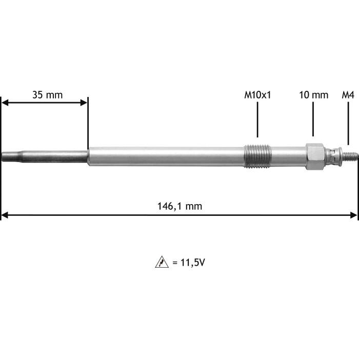 Valeo 345139 Glühkerze Valeo 345139 Glühkerze
