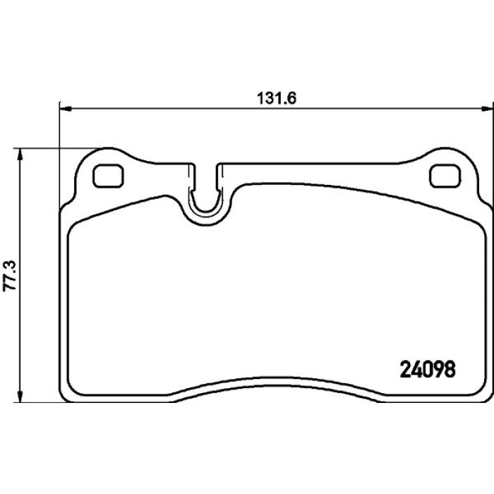 Hella Pagid 8DB 355 019-941 Bremsbelagsatz, Scheibenbremse Hella Pagid 8DB 355 019-941 Bremsbelagsatz, Scheibenbremse
