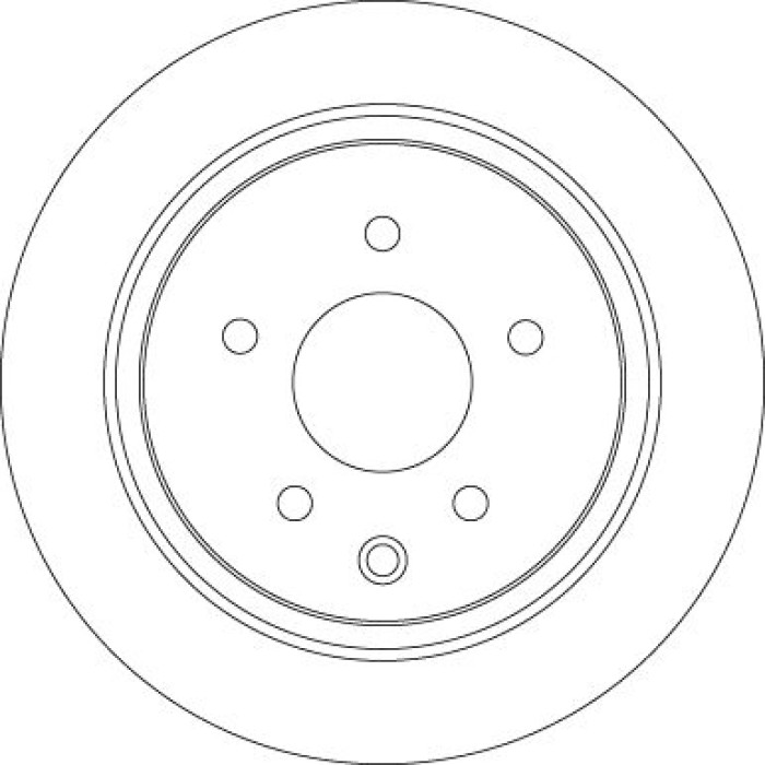 TRW DF7369 Bremsscheibe