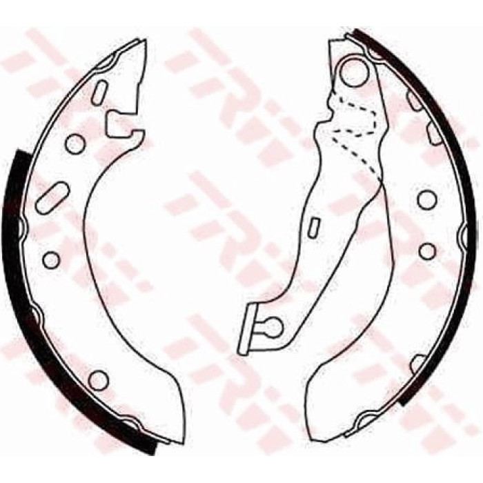 TRW GS8611 Bremsbackensatz TRW GS8611 Bremsbackensatz