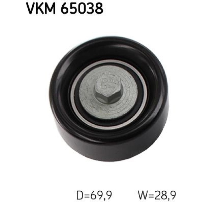 SKF VKM 65038 Umlenkrolle/Führungsrolle, Keilrippenriemen SKF VKM 65038 Umlenkrolle/Führungsrolle, Keilrippenriemen