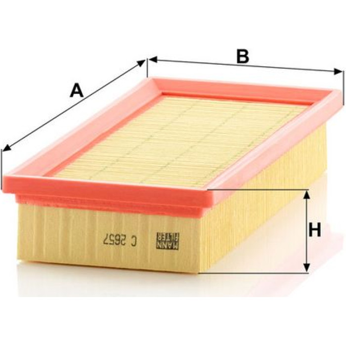 MANN-FILTER C 2657 Luftfilter